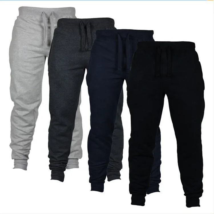 Liu Ming Custom Logo Trending 2025 Men s Casual Sportswear Tracksuit Joggers Pants Gym Fitness Skinny Sweatpants