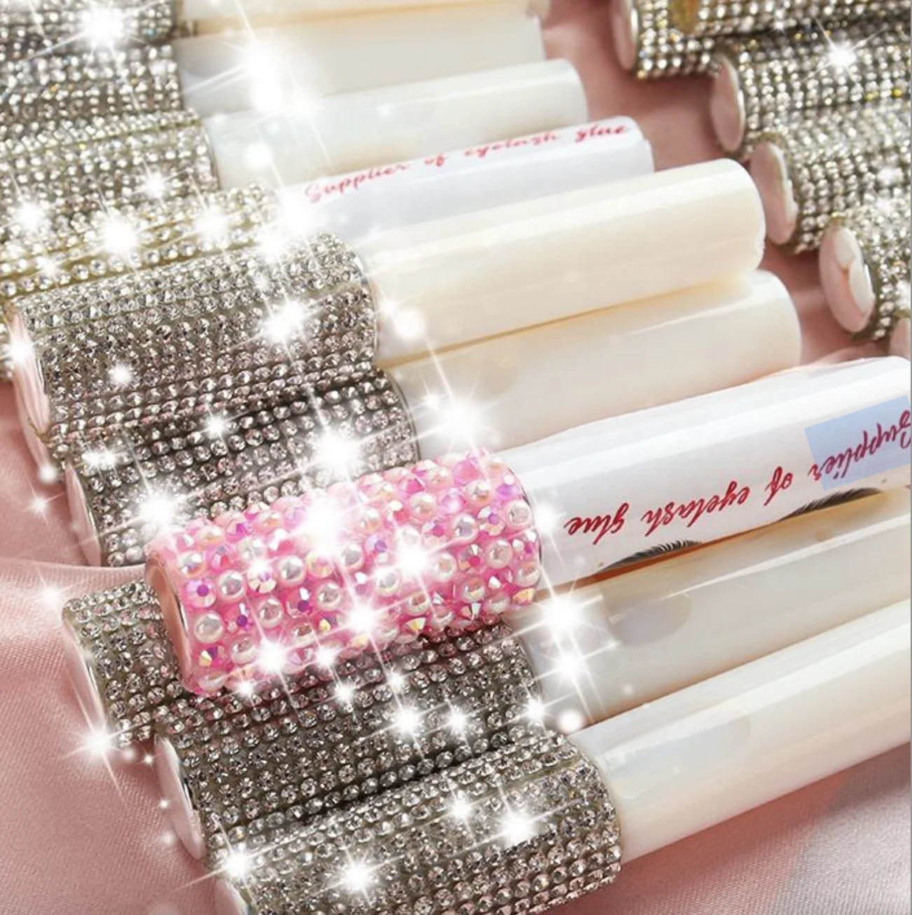 2024 New Trend Wholesale Lash Glue Customized Private Label Vegan Diamond Waterproof False Eyelash Glue Free Latex Eyelash Glue