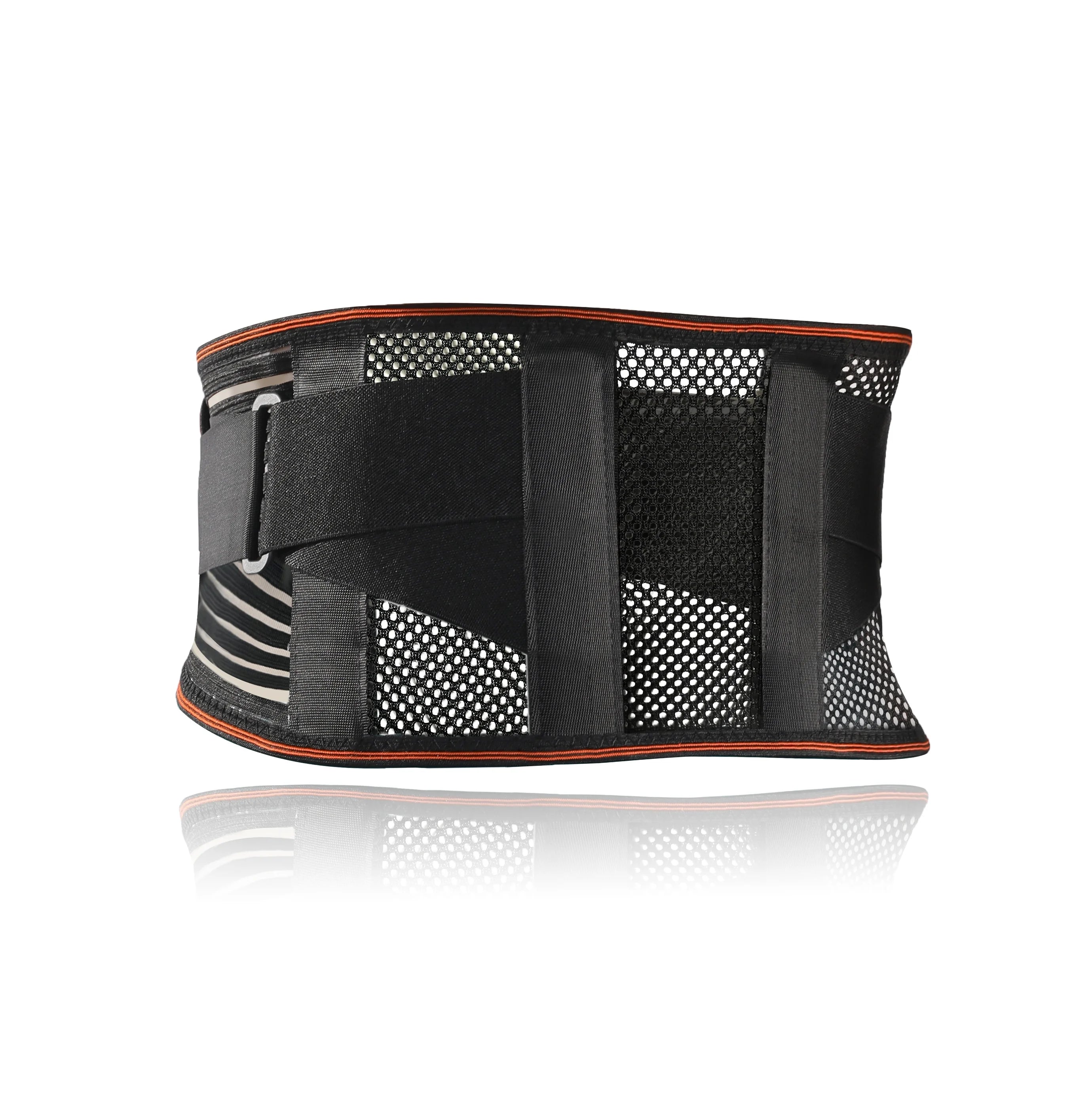JINGBA Breathable Mesh Back Support Belt Anti-Skid Back Brace for Men/Women Lower Back Pain Relief Waist Trimmer for Work