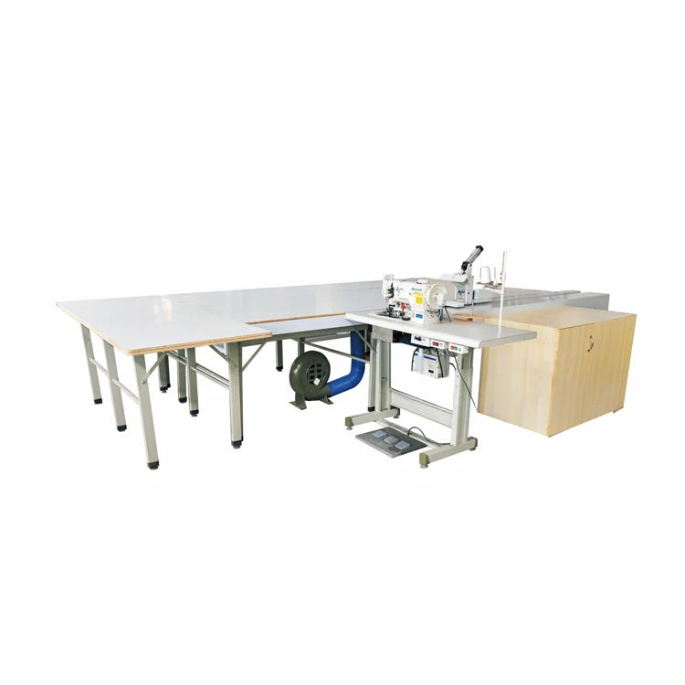 Edge Trimming and Tape Sewing Machine