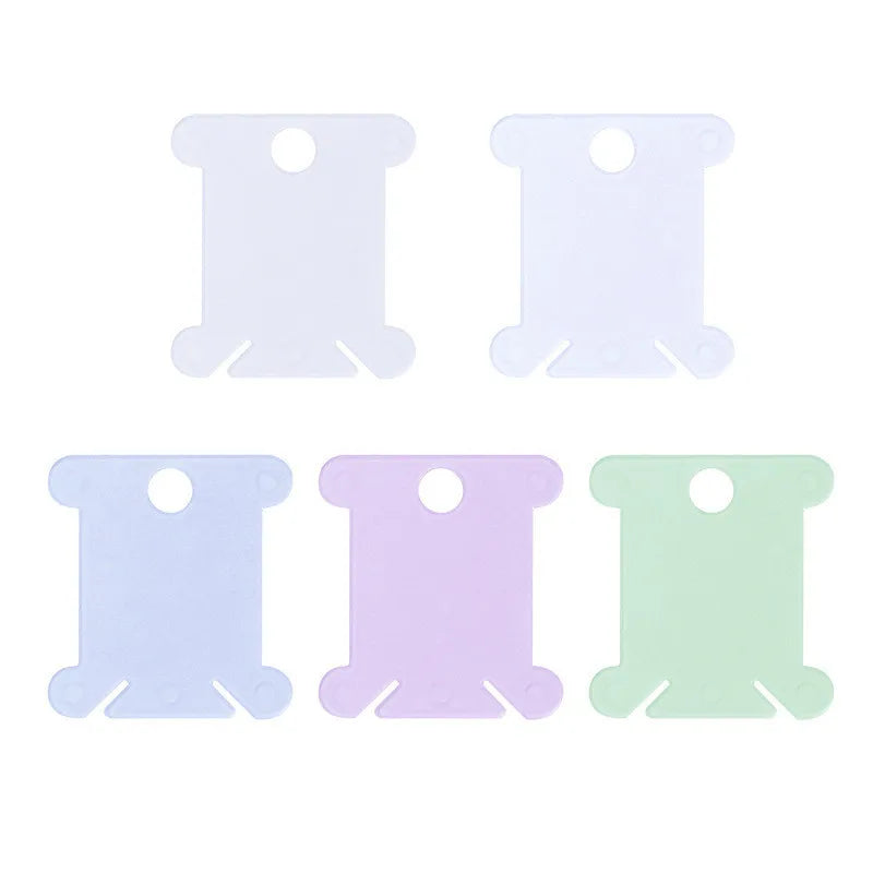 Plastic Floss Thread Organizer Holder Embroidery Cross Cards Stitch Bobbinfor Cross Cotton Thread Craft DIY Sewing