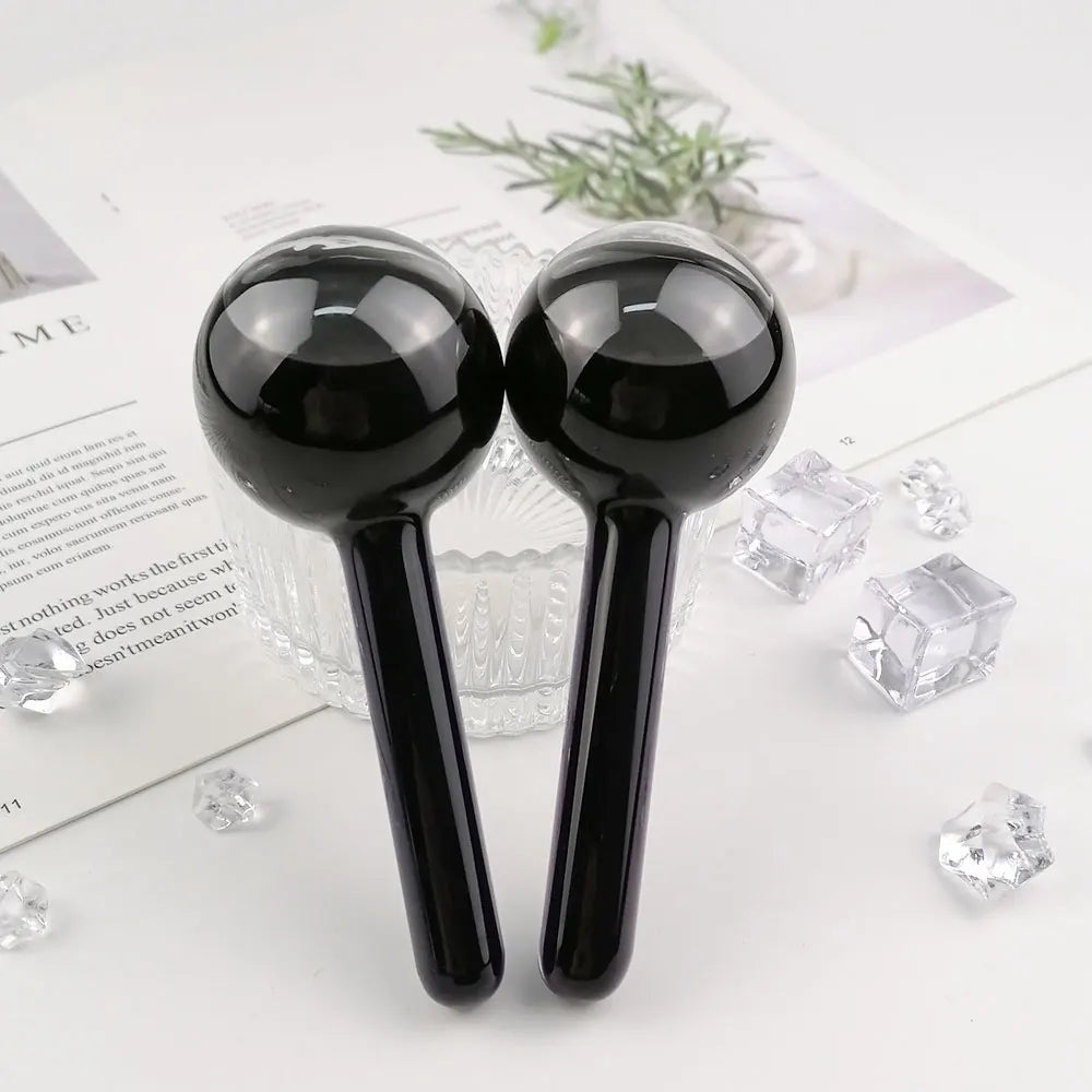New Spa Products Crystal Clear Style Facial Ice Globes for Face
