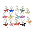 Colorful Crystal Ballerina Charms Inlaid Rhinestone Ballet Dancer Pendants for Teen Women DIY Bracelet Necklace Jewelry Making