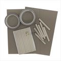 Self-adhesive EMI Shielding Conductive Sponge Foam Over Fabric Gasket