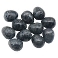 HZ Wholesale Natural Black Labradorite Gemstone Eggs for Reiki Healing and Home Decoration