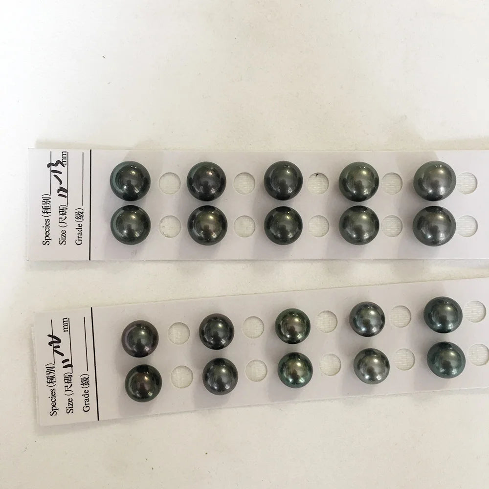 Wholesale DIY Tahitian Pear Beads 12-13mm High Luster AAA Perfect Nature Black Sea Salt Pearl with Few Flaws Loose Pearls