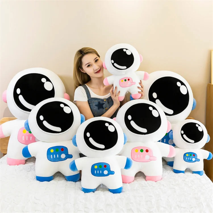 Simulation Astronaut Hugging Pillows Plush Space Stuffed Toy Spaceman Sofa Astronaut Birthday Gifts for Boys Girls