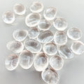 Wholesale Natural Polished Clear Quartz Crystal Block Gravel Gemstone Tumbled Stones
