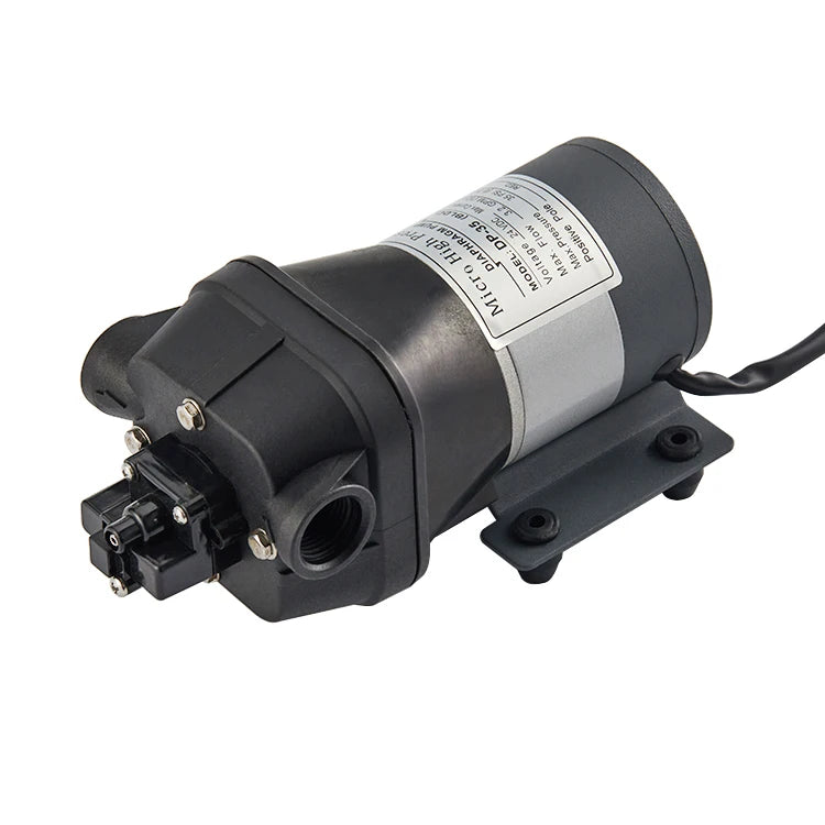 New Arrival DP-35 12V/24V Brushless DC Miniature Vacuum Diaphragm Water Pump 35Psi 12L/min Mini Micro Pump