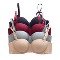 YIYUN Fashion Push up No Wire T-shirt Bra Simple Solid Color Comfort Seamless Bra Hot Sale Dropshipping Girls for Women Adults