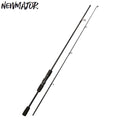 NEWMAJOR 2-Section 1.68M to 2.1M Fiberglass Lure Fishing Rod Spinning/Casting with Hard EVA Handle for Sea River Lake Fishing
