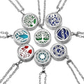 Hot Selling High Quality Stainless Steel Essential Oil Diffuser Perfume Box Women's Necklace