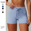 High Quality Women's Yoga Shorts for Squat Proof Tummy Control Breathable High Waist Active Wear Gym Leggings for Ladies
