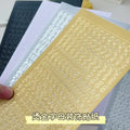 Creative Gold Foil Numbers and English Letters Multi-color Stickers Pvc Waterproof Diary Planner Decoration DIY Stickers