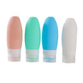 Wholesale 90ml Portable Silicone Travel Bottle Set Cute Leak-Proof Cosmetic Shampoo Kit with Screw Cap for Mascara and Wigs