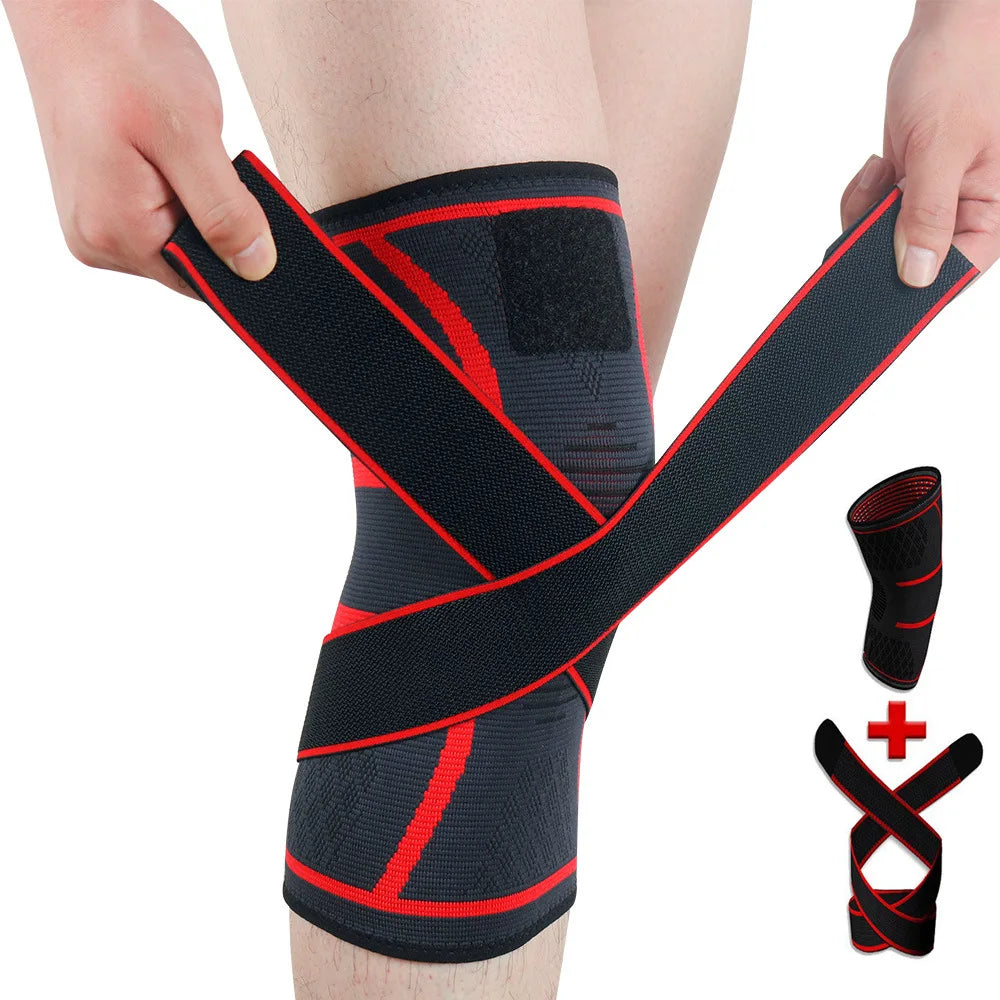 Sports Compression Knee Pads Brace Knee Pads Breathable Non-slip 3D Nylon Compression Knee Pads