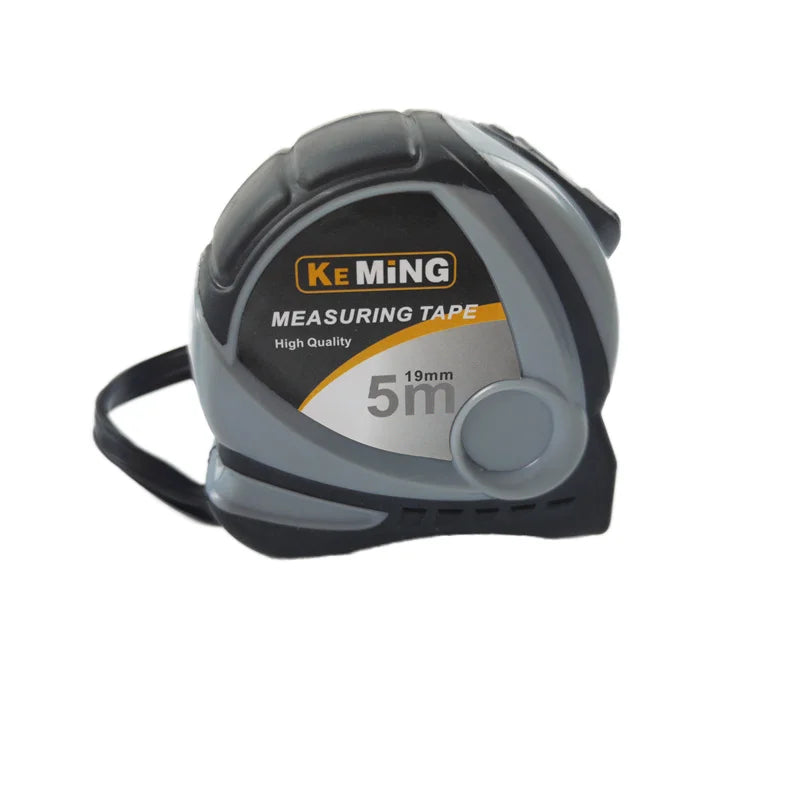 Custom Logo 5 Meter Retractable Steel Measuring Tape Heavy Duty ABS Rubber Coated Tape Measure for Construction Metric
