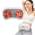 Moxibustion Jade Roller Heating Belt Warm Kneading Lumbar Belly Massager for Woman Period Relief Abdomen