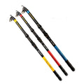 Custom Travel Sea Pole 1.8/2.1/2.4/2.7/3.0/3.6m Fiberglass Telescopic Fishing Rod Custom