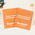 Factory Direct Popular Custom Printing Heat Seal Waterproof Thicken Three Side Seal Bag With Tear Notch