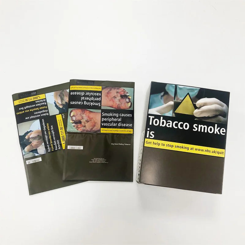 Smoking Tobacco Pouch Bag Packing Ziplock Rolling Tobacco Packaging Manufacturer