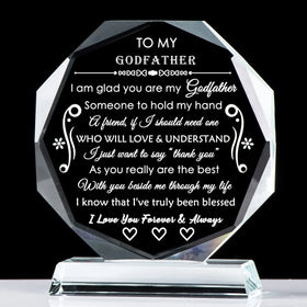 Honor of Crystal Glass Trophy K9 Blank Custom 3d Laser Engrving Round Glass Awards Crystal Glass Trophies for Business Gift