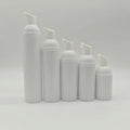Custom Empty PET Foaming Pump Bottle Facial Cleanser Mousse Foam Dispenser Portable Travel Size Skin Care Packaging