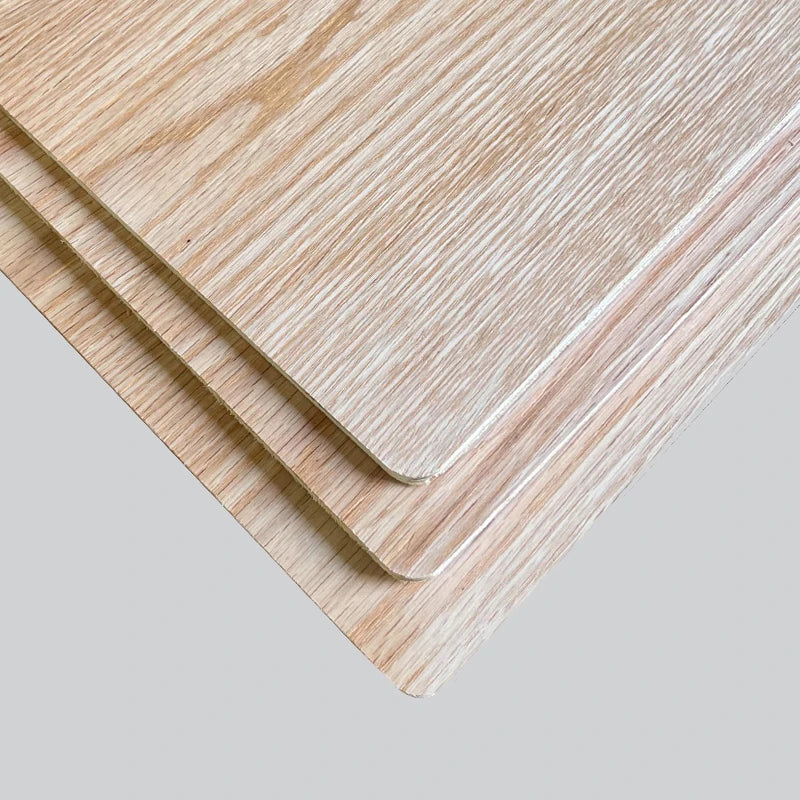 Best Sell 9mm Read 4'*8' 3mm Red Oak Veneer Laminated Fancy Plywood