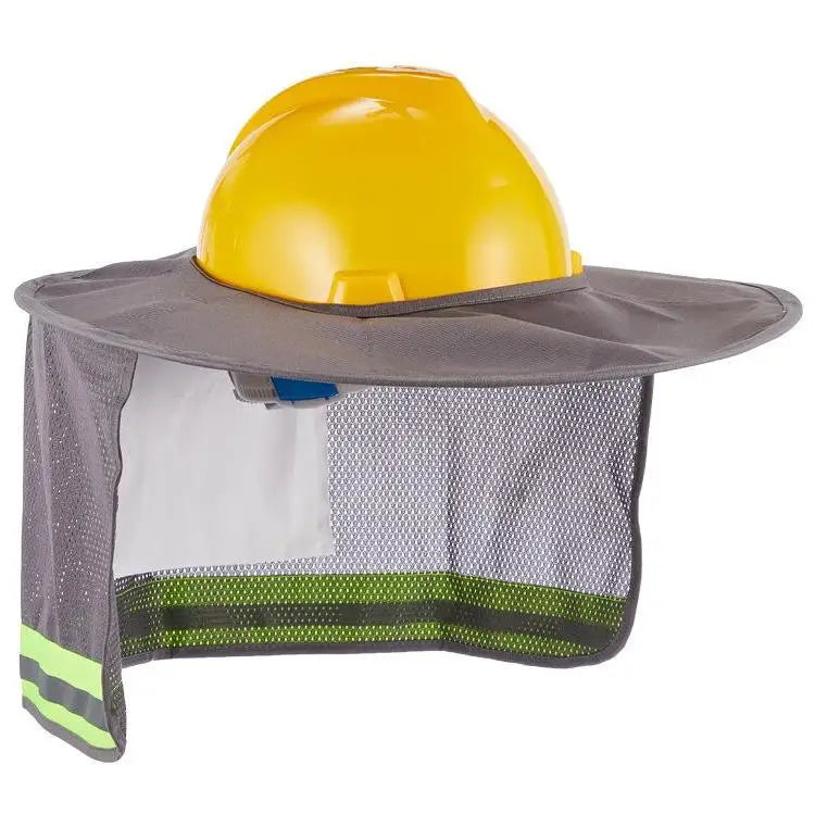 Cartain Can  High Visibility Full Brim Neck Sun Protector for Hard Hat