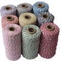 Hot Sale 3 Ply Natural Color Twisted Macrame Cord Braided Cotton Rope for Gardening and Wrapping
