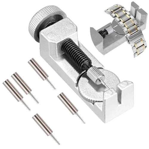 Watchband Chain Repair Watch Strap Remover Tool Adjuster Replace Bracelet Tool with 3pcs Pins