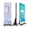 High Resolution P2.5mm Full Color LED Poster Display Screen Slim Lightweight Design High Refresh for Advertising Stand Poster