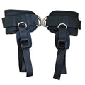 Upgraded Premium Cable Machine Ankle Cuffs with Neoprene Reinforced Double D-Ring Adjustable Straps Protective Equipment