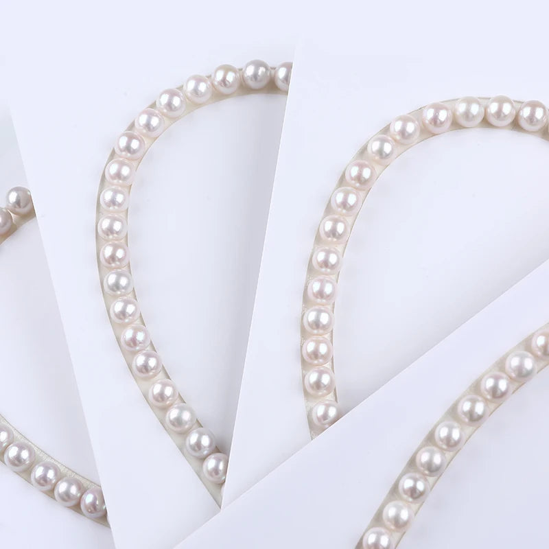 Wholesale Natural White Color 10-11mm Edison Pearls Strands Freshwater Pearl Strands