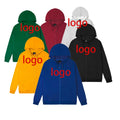 Custom Zip up Hoodie Manufacturer Wholesale Unisex  Jacket High Quality Tracksuits Cotton Blank Zip up Crop Hoodie Men