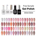Top Quality 15ml Odorless UV Gel Polish Non-Toxic Semi Transparent Neon Jelly Colors Nail Polish Varnish DIY TPO Free