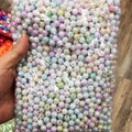 Wholesale Acrylic Beads 8mm 10mm High Quality Gradient Acrylic Beads for Jewelry Making