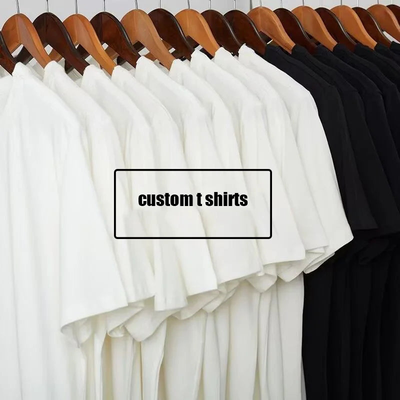 Goldtex Men's Casual Cotton T-Shirts 100% Knitted Fabric Round Neck O-Neck Print Blank Design Oversized Fit