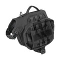 Maychan Outdoor Tactical Dog Harness with Pouches Comfortable Handle Adjustable Training Pet Harness Nylon Eco-Friendly