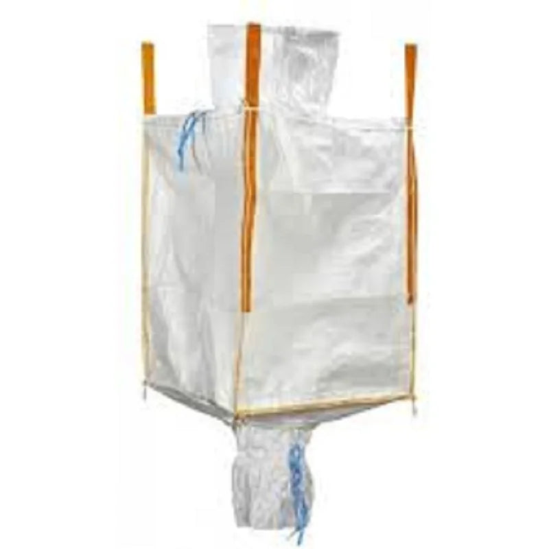 EGP Yantai Customized PP Woven Jumbo Bag Breathable Unlined Big Bags Baffle PE Lining Waterproof 1000kg FIBC Container Liner