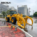 Secsun Wheel Loader Double Arms 8 Ton 10ton 12 Ton Log Loader in Grab Woods Usage