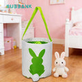 Subbank Sublimation Easter Bag Wholesale Linen Printing Bunny Sublimation Blank Easter Bag