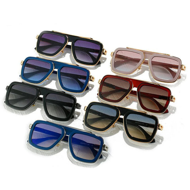 0206 UV400 Oversized Sunglasses Gradual Lenses Personalized Stylish Sunglasses for Ladies