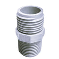 PVC Garden Hose Adapter 3/4" NPT to 3/4" GHT for Sewage & Pool Pumps Polished Surface 3-Year Warranty
