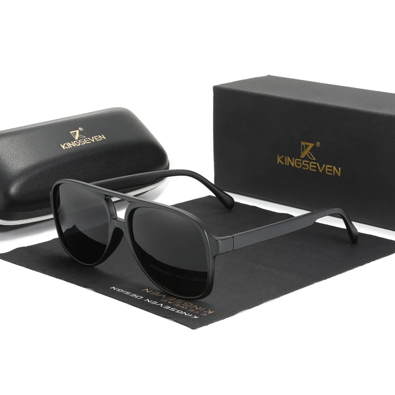KINGSEVEN Hot Selling Polarized Sunglasses for Men PC Frame Outdoor UV400 Glasses Women 7129