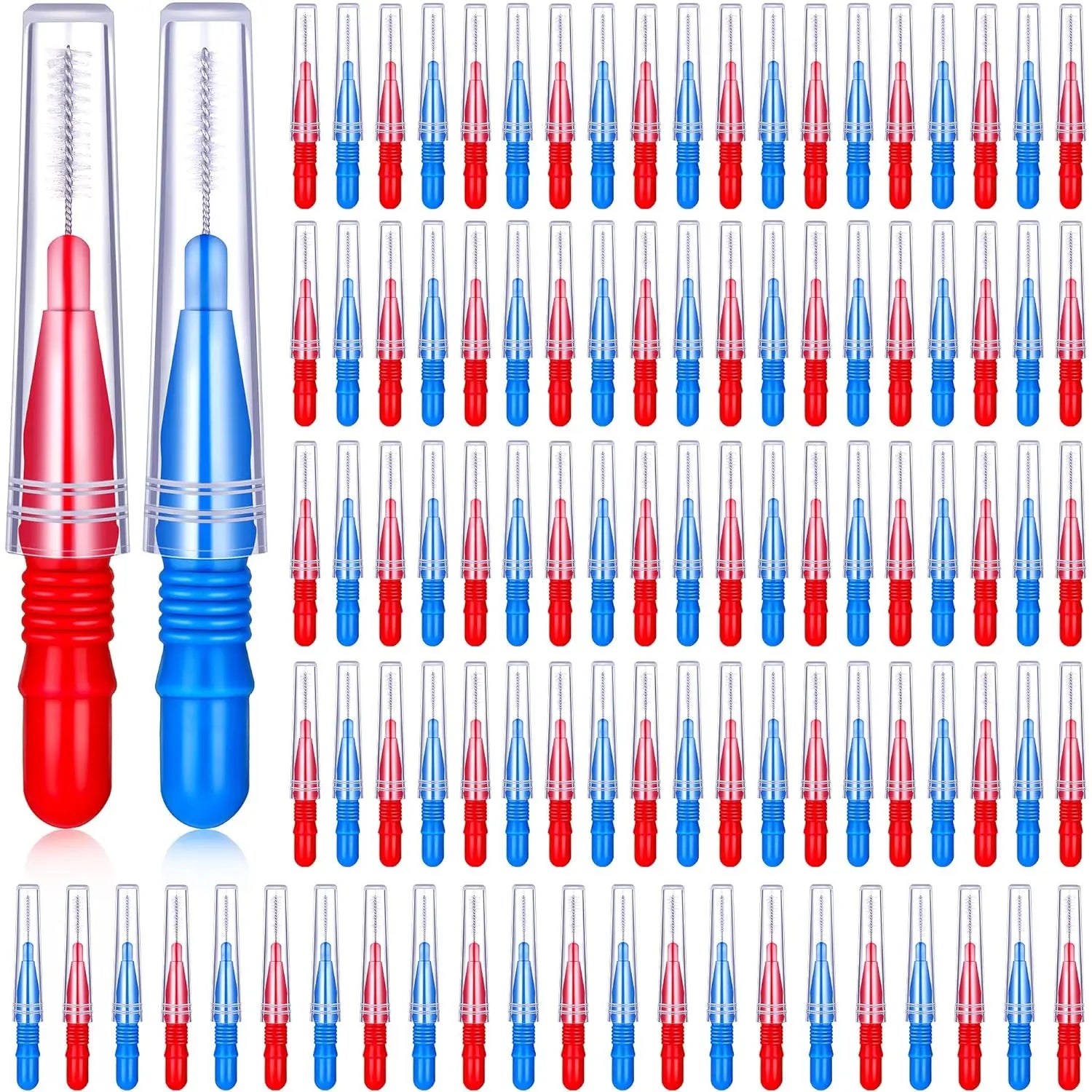 Interdental Brushes Between Teeth Dental Oral Care Interdental Brush Toothpick Between Teeth Brush Kit Oral Care Tools