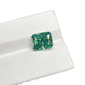 10x12mm Green Moissanite Loose Jewelry DIY Making Gemstone Radiant Cut Green Moissanite Crushed Ice Cut