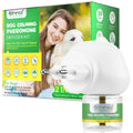Oimmal EU Plug 30 Days Supply Portable Dog Calming Pheromone Diffuser Kit for Anti Anxiety Relaxation Support