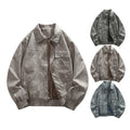 Unisex Classic Design Spring Jacket Men Fashion Blazer Smart Casual Office Wearing Brown Lapel Collar Jacket