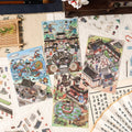 3 Sheets Per Pack Landscape Stickers Mythical Story Nezha Series Children's Creative 3d Stickers